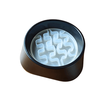 Gamelle anti-glouton en plastique recyclé